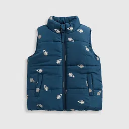 mothercare Boys Reflective Strip Puffer Jacket-picture-37