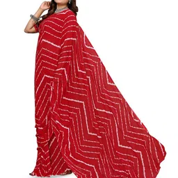 Moda Rapido Poly Georgette Saree image 4