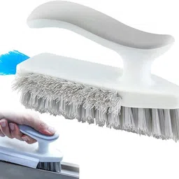 rhhg ecom 4 in 1 Tile Grout Brush Cleaner Floor scrubber Clean Window, Sink, Kitchen, Plastic Wet and Dry Brush image 5