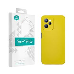 SPRIG Realme C35 Liquid Silicone Back Cover-picture-36