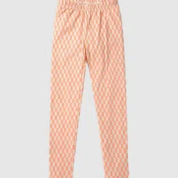 GAP Girls Checked Mid-Rise Skinny Fit Ankle Length Leggings-image-62