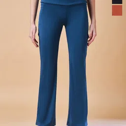 COLOR CAPITAL Pack Of 3 Women Antimicrobial High Rise Ankle-Length Gym Tights-picture-20