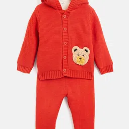 JWAAQ Kids Self Design Hooded Sweater With Jogger-picture-23