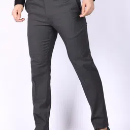 STYLES CULTURE Men Relaxed Regular Fit Mid-Rise Formal Trousers image 3