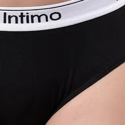 La Intimo Low-Rise Bikini BriefsLXFUBK01BK image 5