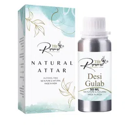 THE RUPAWAT Desi Gulab Perfumery House Attar- 50 ml-image-71