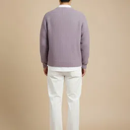 Mast & Harbour Men Ribbed Pullover image 5