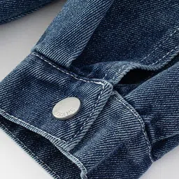 LULU & SKY Kids Denim Button Jacket image 3