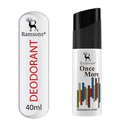 Ramsons Set of 4 Deodorant Body Spray 40 ml each - Red XZ, La Opale, Once More & Rhymes image 2