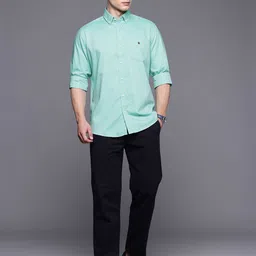 Louis Philippe Sport Pure Cotton Slim Fit Casual Shirt image 4