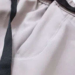 Snitch Men Grey Mid-Rise Relaxed Fit Trouser image 3