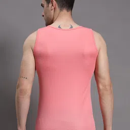 inktees Regular Fit Round Neck Vest for Men Men Vest image 5