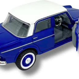 woozee Fiat Queen 70'S Padmini Toy Car,Mumbai Ki Shaan||PullBack Action||Doors Openable image 5