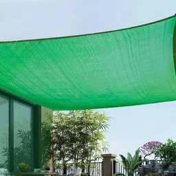 vp creation 90% U.V Stabilized Green Shade Net 10'Ft x 15'Ft Parking|Nursery Plants|Balcony Portable Green House-picture-37