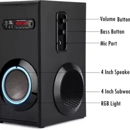liluns Bt music system home theater 100 W Bluetooth Tower Speaker-picture-35