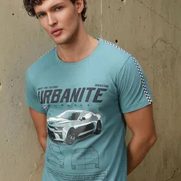 High Star Men Regular Motoracer Graphic Printed F1 Cotton T-shirt-picture-20