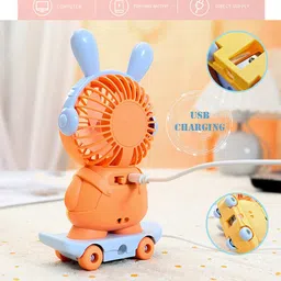 Spiaty Kids Rechargeable Handheld Mini USB Fan image 3