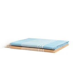 Arrabi Set Of 2 Handwoven 210 GSM Cotton Bath Towels image 5