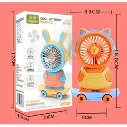 Spiaty Kids Rechargeable Handheld Mini USB Fan image 2