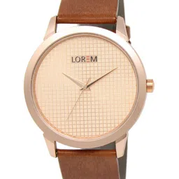 LOREM Men Dial & Straps Analogue Watch LR34-A image 2