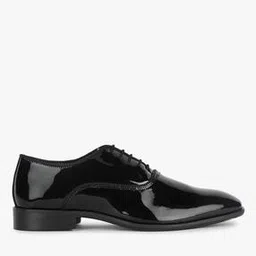 Spiritt Solid Lace-Up Formal Shoes-image-39