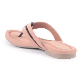 Fausto Women's Pink Thong Sandals image 4