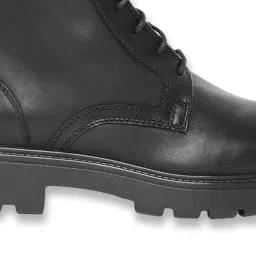 Geox Men's Spherica EC7 C Black Derby Boots image 4