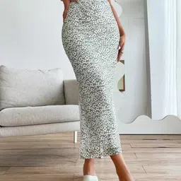 JINJIN FASHION Printed High-Waist Midi-Length Pencil Skirts-picture-22