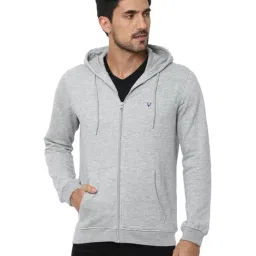 Allen Solly Grey Hooded Sweatshirt-image-40