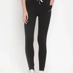 Boston Club Black Cotton Trackpants-image-15