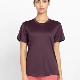 adidas Purple Regular Fit T-Shirt-image-27