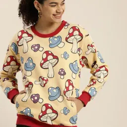 Difference of Opinion Multicolor Printed Sweatshirt-picture-12