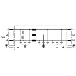 Epcos B84143A*R000 Series Flange Mount EMC Filter 3 Phase 12 Amp Current Rating 440 V AC 113 mm Length, B84143A0012R000 image 2