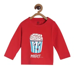 MINIKLUB Boys Grey & Red Printed Full Sleeves T-Shirt (Pack Of 2) image 4