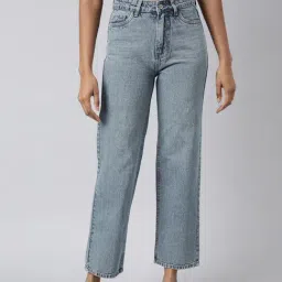showoffff SHOWOFF Blue Straight Fit Mid Rise Jeans-picture-48
