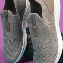 Hush Puppies by Bata Men's ELEVATE Grey Walking Shoes-image-0