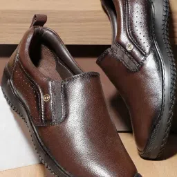 Healers by Liberty Men's Brown Formal Loafers-image-61