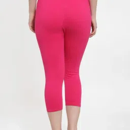 Gracit Yellow & Orange Mid Rise Capris - Pack Of 3 image 3