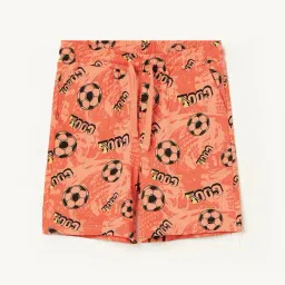 Fame Forever by Lifestyle Boys Light Coral Shorts-image-80