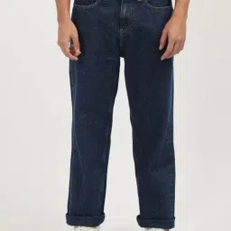 Calvin Klein Jeans Blue Cotton Regular Fit Jeans-picture-17