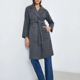 Styli Charcoal Regular Fit Jacket-picture-19