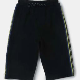 Gini & Jony Kids Black Regular Fit Bermuda-picture-7