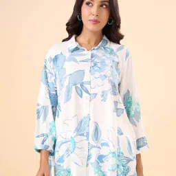 Akkriti by Pantaloons Icy Morn Printed Casual Shirt-picture-26