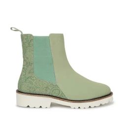 Yoho Women's Pastel Green Chelsea Boots-picture-28