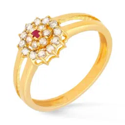 Malabar Gold and Diamonds 22k BIS Hallmark Yellow Gold Ring for Women-picture-34