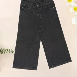 Pantaloons Junior Girls Jet Black Jeans-picture-17