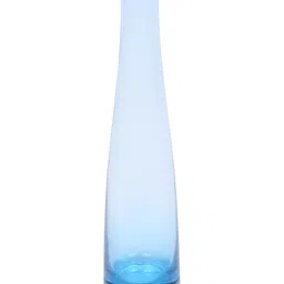 Aura Blue Elegant & Crystal Clear Vase image 3