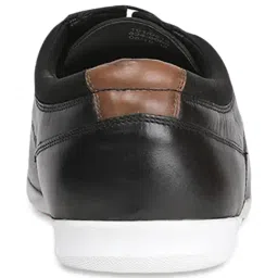 Bata Men's Black Derby Shoes image 5