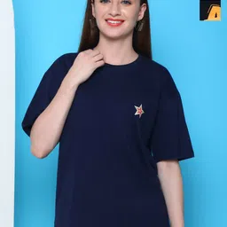 Dreambe Women Typography 2 Printed Applique T-shirt-picture-30