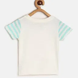MINIKLUB Kids Beige Printed T-Shirt image 2